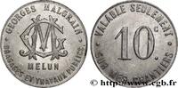 COMPANIES, INDUSTRIES AND MISCELLANEOUS TRADES 10 Centimes - Dragages et travaux publics COMPANIES, INDUSTRIES AND MISCELLANEOUS TRADES Melun n.d. (30mm, 2,02g, 6h) -