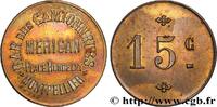 CAFES BRASSERIES AND RESTAURANTS 15 Centimes - Bar des Camionneurs CAFES BRASSERIES AND RESTAURANTS Montpellier n.d. (23mm, 2,77g, 12h) -