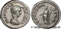 THE SEVERANS (193 AD to 235 AD) Denier PLAUTILLA Rome 202 (18,5mm, 3,31g, 12h) -