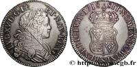 FRANCE Écu à l’écu écartelé de France et de Navarre LOUIS XV THE BELOVED Reims 1718 (38mm, 24,42g, 6h) -