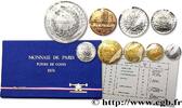 FRANCE Boîte Fleur de Coins V REPUBLIC Paris 1974 (mm, g, h) -