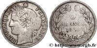 FRANCE 5 francs Cérès sans légende GOUVERNEMENT DE LA DÉFENSE NATIONALE Bordeaux 1870 (37mm, 24,98g, 6h) -