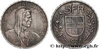 SWITZERLAND 5 Francs berger SWITZERLAND Berne 1925 (37mm, 24,95g, 6h) -