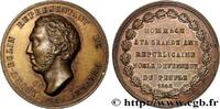 FRANCE Médaille, Hommage au représentant du peuple, Ledru DEUXIÈME RÉPUBLIQUE 1848 (34mm, 23,66g, 12h) -