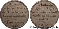 FRANCE Médaille, Banquet pour la garde nationale de Tourc DEUXIÈME RÉPUBLIQUE 1848 (41mm, 23,36g, 12h) -
