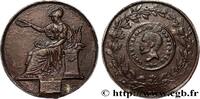 FRANCE Médaille, Louis Napoléon Bonaparte DEUXIÈME RÉPUBLIQUE 1848 (32,5mm, 14,37g, 12h) -