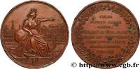 FRANCE Médaille, Inauguration de la Hamburg Stock Exchang MONUMENTS 1841 (42,5mm, 41,67g, 12h) -