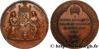 FRANCE Médaille, XIe réunion de la Société des médecins e MÉDECINE - SOCIÉTÉS MÉDICALES - MÉDECINS/CHIRURGIENS - ASSISTANCE PUBLIQUE 1865 (45,5mm, 50,90g, 12h) -