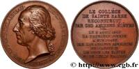 FRANCE Médaille, Victor Delanneau, Pose de la première pi MONUMENTS 1840 (49,5mm, 65,60g, 12h) -