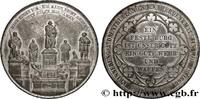 FRANCE Médaille, Inauguration du monument dédié à Martin MONUMENTS Allemagne, Worms 1868 (60mm, 72,73g, 12h) -