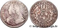 FRANCE Dixième d’écu aux branches d’olivier, buste habill LOUIS XV THE BELOVED Dijon 1731 (21,5mm, 2,75g, 6h) -