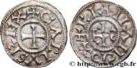 FRANCE Denier CHARLES III THE SIMPLE Atelier indéterminé n.d. (21,5mm, 1,34g, 3h) -