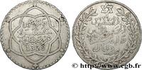 MOROCCO 10 Dirhams (1 Rial) Moulay Hafid I an 1329 MOROCCO Paris 1911 (37,5mm, 24,79g, 12h) -
