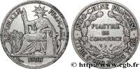 FRENCH INDOCHINA 1 Piastre de Commerce FRENCH INDOCHINA Paris 1908 (39mm, 26,92g, 6h) -