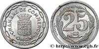 ALGERIA 25 Centimes Chambre de commerce d’Oran ALGERIA ORAN 1922 (27mm, 2,00g, 6h) -