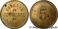 ALGERIA Essai 5 Centimes Chambre de commerce de Bône en la ALGERIA Bone n.d. (26mm, 4,86g, 12h) -