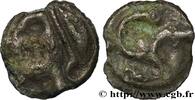 FRANCE Potin à l’hippocampe, tête casquée EDUENS, ÆDUI (BIBRACTE, Area of the Mont-Beuvray) Autun (71) c. 60-50 AC. (19mm, 3,93g, 6h) -