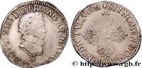 FRANCE Demi-franc au buste enfantin et fraisé LOUIS XIII Toulouse 1621 (28mm, 6,93g, 11h) -