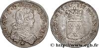 FRANCE Sixième d’écu à l’écu de France LOUIS XV THE BELOVED Tours 1720 (23,5mm, 3,96g, 6h) -