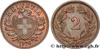 SWITZERLAND 2 Centimes (Rappen) croix suisse SWITZERLAND Berne - B 1926 (20mm, 2,54g, 12h) -