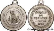 FRANCE Médaille, Banquet de Vendôme DEUXIÈME RÉPUBLIQUE 1848 (27,5mm, 4,53g, 12h) -