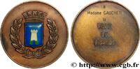 FRANCE Médaille, Reconnaissance BORDELAIS - VILLES, ENTREPRISES ET VINS 33 - Biganos n.d. (59,5mm, 81,60g, 12h) -