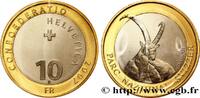 SWITZERLAND 10 Francs Parc National de Suisse - bouquetin SWITZERLAND Berne 2007 (33mm, 15g, 12h) -