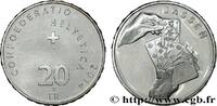 SWITZERLAND 20 francs - Le jass SWITZERLAND Berne 2014 (33mm, 20g, 12h) -
