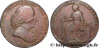 BRITISH TOKENS OR JETTONS 1/2 Penny Macclesfield (Cheshire) Charles Roe BRITISH TOKENS OR JETTONS 1792 (30mm, 12,74g, 6h) -