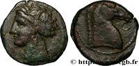 Hellenistic 1 (323 BC to 188 BC) Shekel ZEUGITANA - CARTHAGE Carthage ou Sardaigne c. 300-264 AC. (19mm, 4,19g, 9h) -