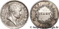 FRANCE Quart (de franc) Napoléon Ier tête laurée, Empire PREMIER EMPIRE / FIRST FRENCH EMPIRE Paris 1809 (15mm, 1,27g, 6h) -