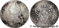 FRANCE Écu aux branches d'olivier LOUIS XVI Paris 1784 (41,5mm, 28,88g, 6h) -