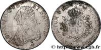 FRANCE Écu aux branches d'olivier LOUIS XVI Paris 1784 (41,5mm, 29,36g, 6h) -