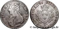 FRANCE Écu aux branches d'olivier LOUIS XVI Perpignan 1785 (41mm, 28,91g, 6h) -