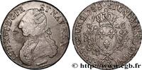 FRANCE Écu aux branches d'olivier LOUIS XVI Perpignan 1785 (41mm, 28,98g, 6h) -