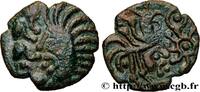 FRANCE Bronze au coq à tête humaine GALLIA BELGICA - BELLOVACI (Area of Beauvais) Beauvais (60) c. 50-30 AC. (16mm, 2,70g, 6h) -