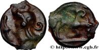 FRANCE Potin au taureau et au lis, classe Ia HIGH AND MIDDLE SEINE Ier siècle avant J.-C. (18mm, 3,49g, 9h) -