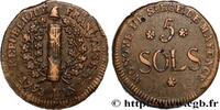FRANCE 5 sols siège de Mayence SIEGE OF MAINZ 1793 (31,5mm, 23,41g, 12h) -