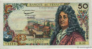 FRANCE 50 Francs RACINE FRANCE 50 Francs RACINE 1963 F+ -