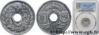 FRANCE 10 centimes Lindauer en zinc, Cmes souligné et mil FRENCH STATE 1941 (21mm, 2,5g, 6h) -