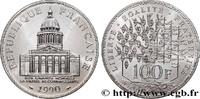 FRANCE 100 francs Panthéon V REPUBLIC 1990 (31mm, 14,94g, 6h) -