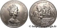 SAINT HELENA & ASCENSION 50 Pence Elisabeth II / mort de Napoléon à St Hélè SAINT HELENA & ASCENSION 1986 (38,50mm, 28,28g, 12h) -