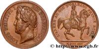 FRANCE Médaille, L’armée au Duc d’Orléans, prince royal LOUIS-PHILIPPE Ier 1842 (27mm, 9g, 12h) -