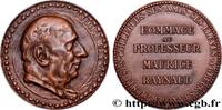 FRANCE Médaille, Hommage à Maurice Raynaud MÉDECINE - SOCIÉTÉS MÉDICALES - MÉDECINS/CHIRURGIENS - ASSISTANCE PUBLIQUE 1951 (68mm, 150,28g, 12h) -