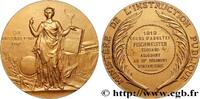 FRANCE Médaille, Cours d’adultes ENSEIGNEMENT 1912 (49,5mm, 60,58g, 12h) -