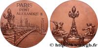 FRANCE Médaille, Pont Alexandre III PONTS Monnaie de Paris n.d. (85,5mm, 274,34g, 12h) -