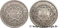 MOROCCO - FRENCH PROTECTORATE Essai de 10 Francs AH 1366 MOROCCO - FRENCH PROTECTORATE Paris 1947 (26,00mm, 7g, 6h) -