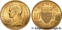 REUNION ISLAND Essai de 10 Francs REUNION ISLAND Paris 1955 (20mm, 2,90g, 6h) -