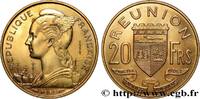 REUNION ISLAND Essai de 20 Francs Marianne REUNION ISLAND Paris 1955 (23,50mm, 3,87g, 6h) -