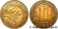 FRENCH EQUATORIAL AFRICA - CAMEROON Essai de 10 Francs FRENCH EQUATORIAL AFRICA - CAMEROON Paris 1958 (23,5mm, 3,70g, 6h) -